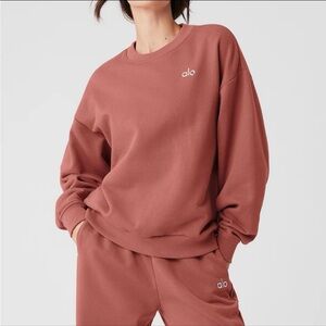 Alo Soft Terracota Sweatshirt